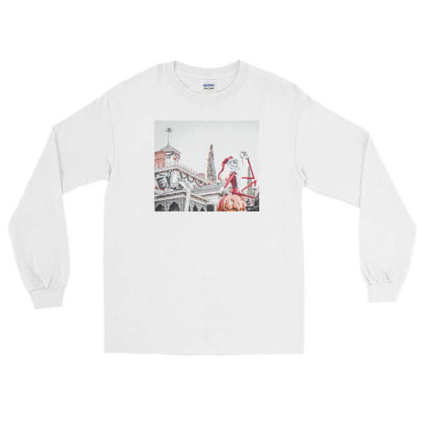 Nightmare before Christmas Photo Shirt Jack Skellington Disneyland Men’s Long Sleeve Shirt