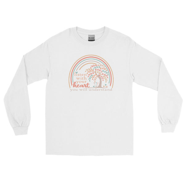 Pocahontas Grandma Willow Long Sleeve Shirt Listen with your Heart Disney Long Sleeve Shirt