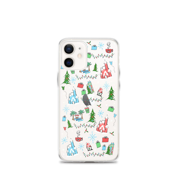 Disney Christmas iPhone Oh What Fun at Disney for the Holidays Disney iPhone Case