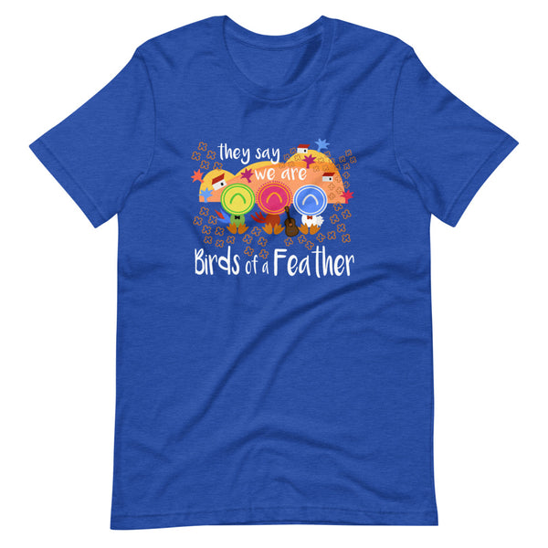 Three Caballeros T-shirt, Disney Birds of a Feather Unisex Tee
