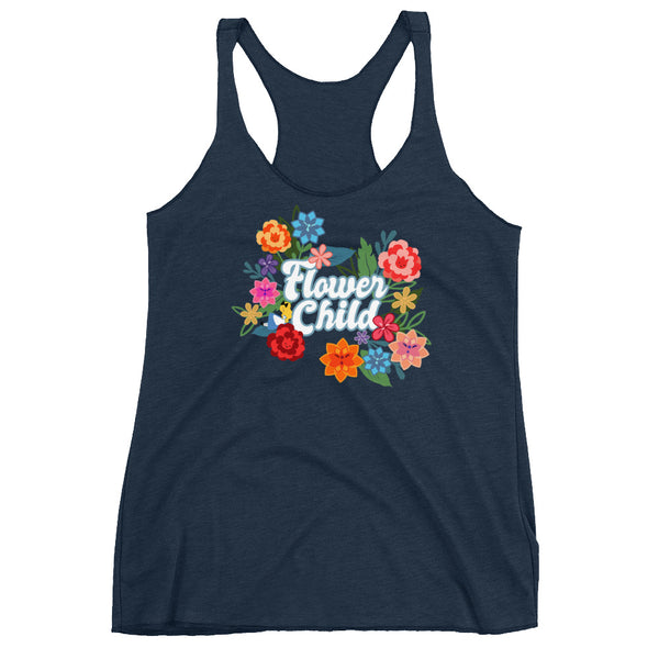 Flower Child Tank Top Alice Flower and Garden Disney Women's Racerback Tank