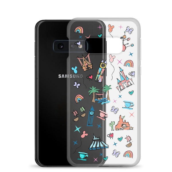 Disneyland Samsung Case California Dreamin'  Disney Inspired Icon Samsung Case