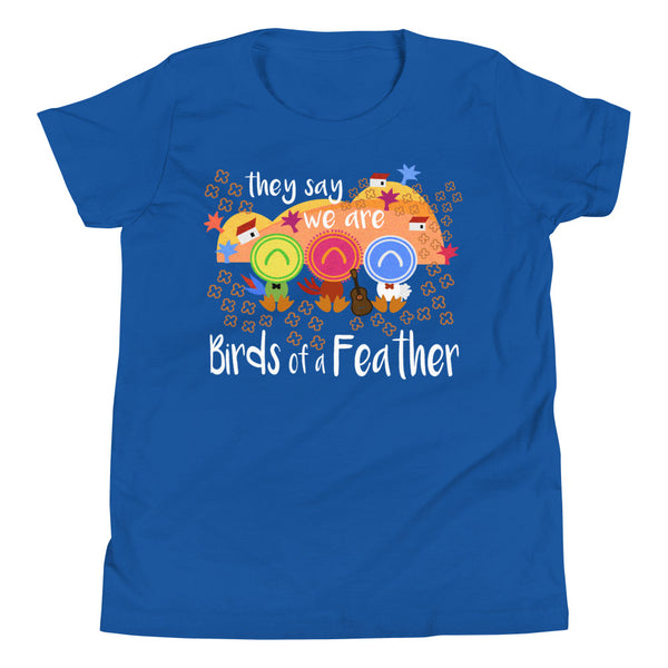 Three Caballeros Kids T-shirt, Disney Birds of a Feather Disney Kids T-shirt