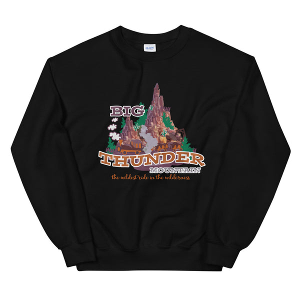 Big Thunder Mountain Sweatshirt Disney Shirt Disney Railroad Disney Mountains Shirt Frontierland Disney Sweatshirt