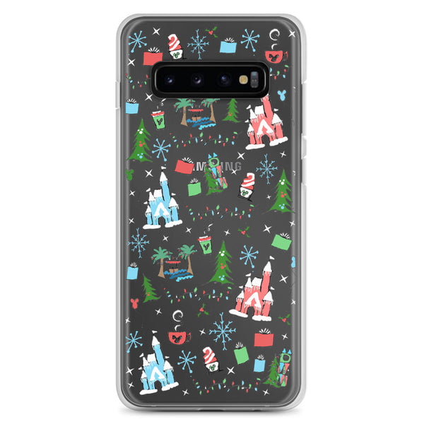 Disney Christmas Samsung Phone Oh What Fun at Disney for the Holidays Disney Samsung Case