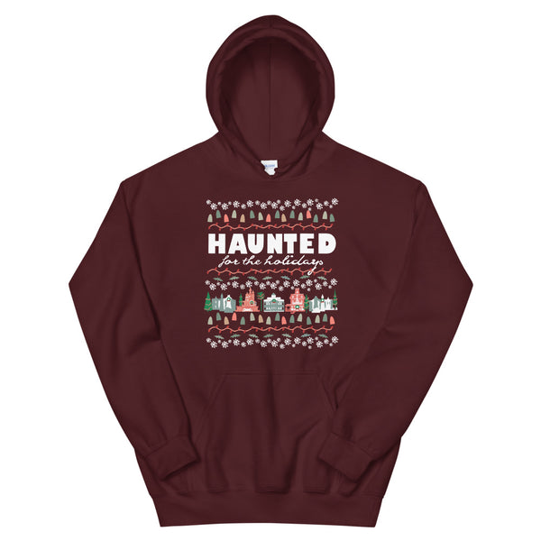 Haunted Mansion Holidays Hoodie Sweatshirt Disney Parks Haunted for the Holidays Hoodie Sweatshirt