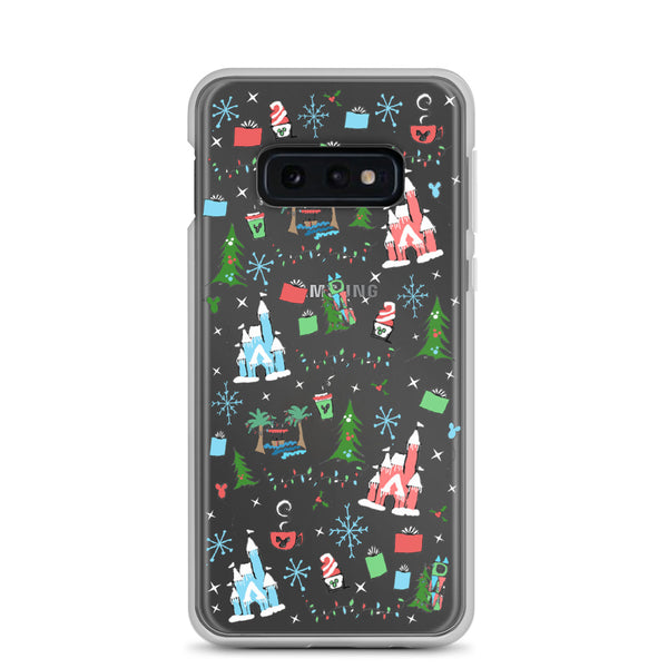 Disney Christmas Samsung Phone Oh What Fun at Disney for the Holidays Disney Samsung Case