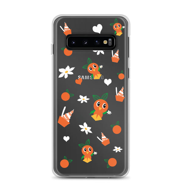 Orange Bird Samsung Phone Case Citrus Swirl Disney World Disneyland Samsung Phone Case