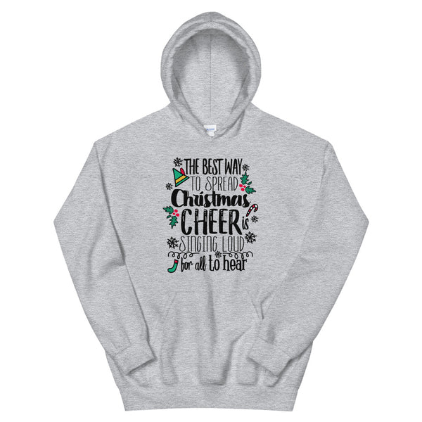 Elf Christmas Hoodie Sweatshirt Buddy the Elf Christmas Shirt for Him Unisex Hoodie Sweatshirt