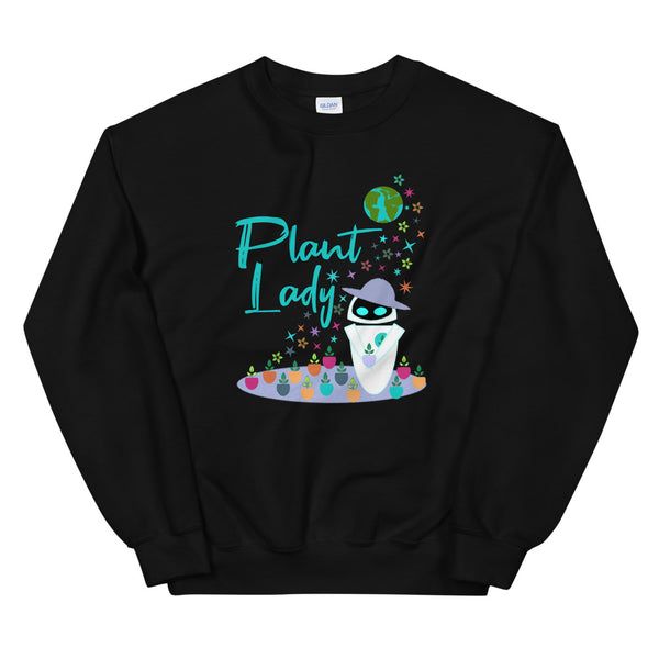 Plant Lady Sweatshirt EVE Disney Wall-E Inspired Short-Sleeve Unisex Crew Sweatshirt
