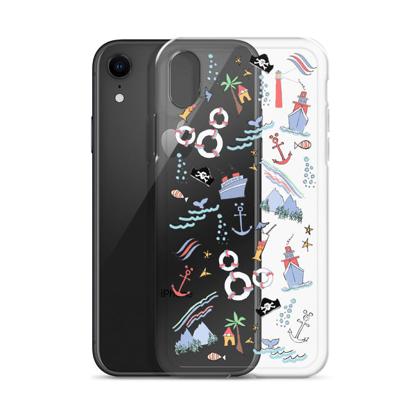 Disney Cruise Line iPhone Case Sail Away with Me Disney Cruise Sketch Disney iPhone Case