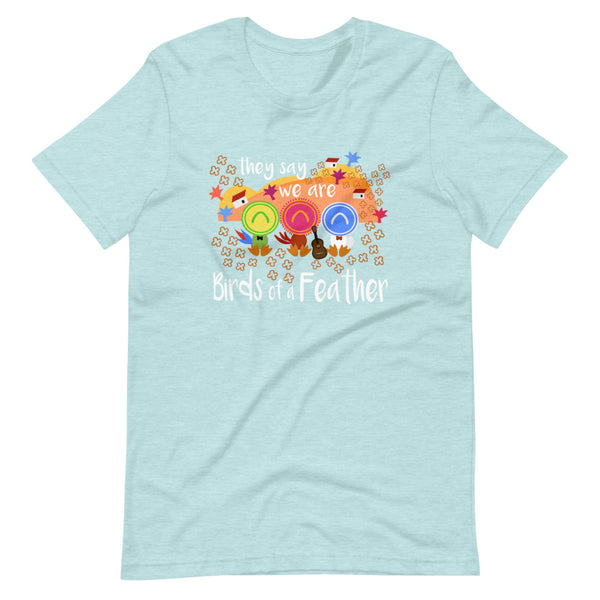 Three Caballeros T-shirt, Disney Birds of a Feather Unisex Tee