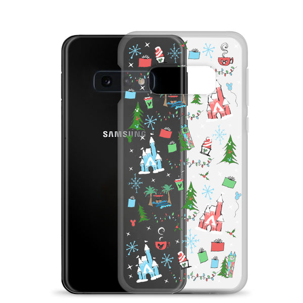 Disney Christmas Samsung Phone Oh What Fun at Disney for the Holidays Disney Samsung Case