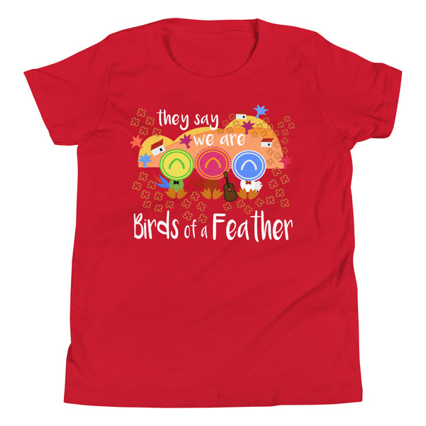 Three Caballeros Kids T-shirt, Disney Birds of a Feather Disney Kids T-shirt