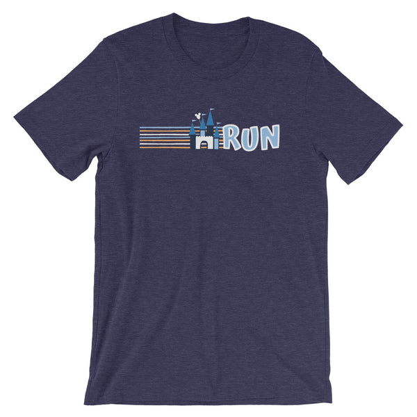 Disney Castle Run T-Shirt with Mickey Balloon Disney running shirt