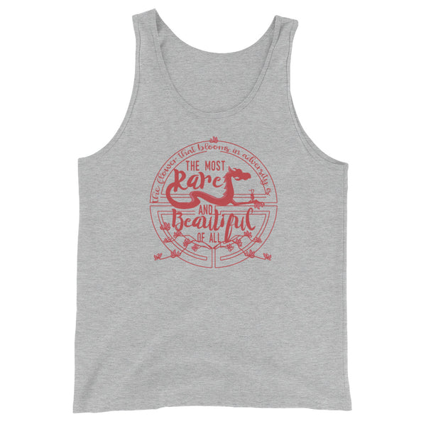 Mulan, The Most Rare and Beautiful, Disney Quote Unisex Tank Top
