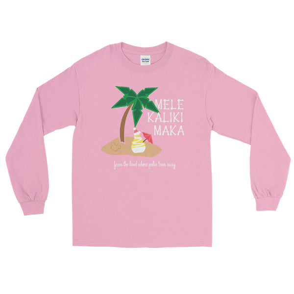 Dole Whip Melekalikimaka Hawaiian Christmas Shirt Long Sleeve Shirt