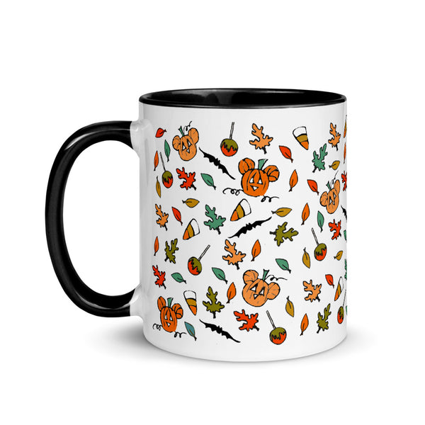 Mickey Pumpkin Halloween Mug Disney Halloween Boo to You Mug