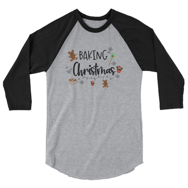 Baking Christmas Raglan Nightmare Before Christmas Disney Raglan