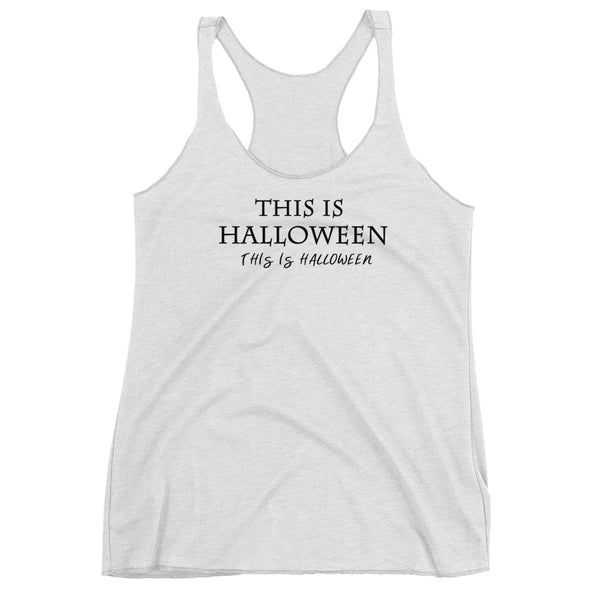 Jack Skellington This is Halloween Tank Top Nightmare Before Christmas Song Tank Top