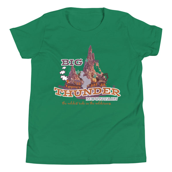 Big Thunder Mountain Kid's Shirt Disney Shirt Disney Railroad Disney Mountains Shirt Frontierland Disney Kid's Shirt