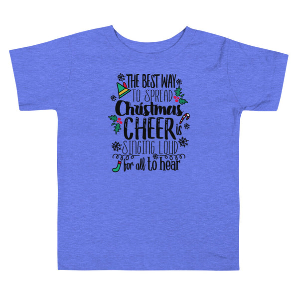 Elf Kids Christmas T-shirt Buddy the Elf Christmas Shirt Toddler Short Sleeve Tee
