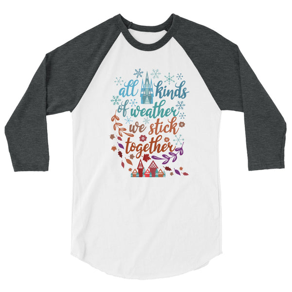 Frozen Christmas Raglan, Sisters, Sisters White Christmas Shirt