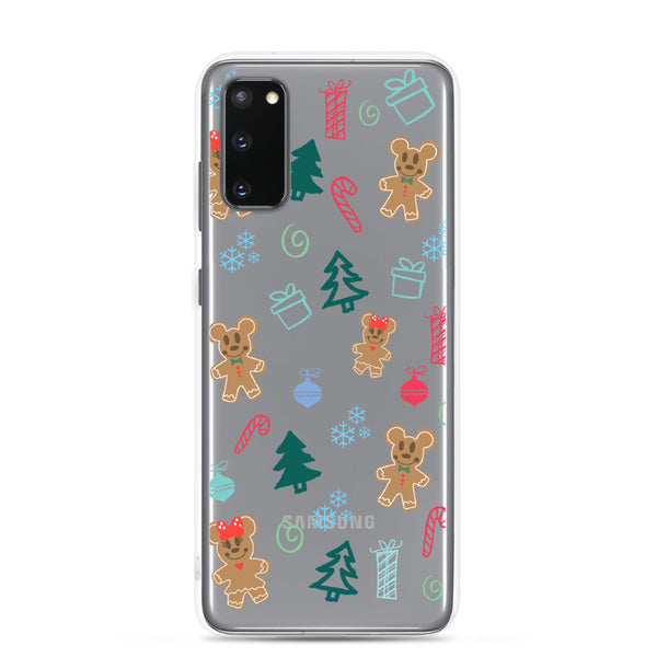 Gingerbread Mickey Holiday Christmas Samsung Case