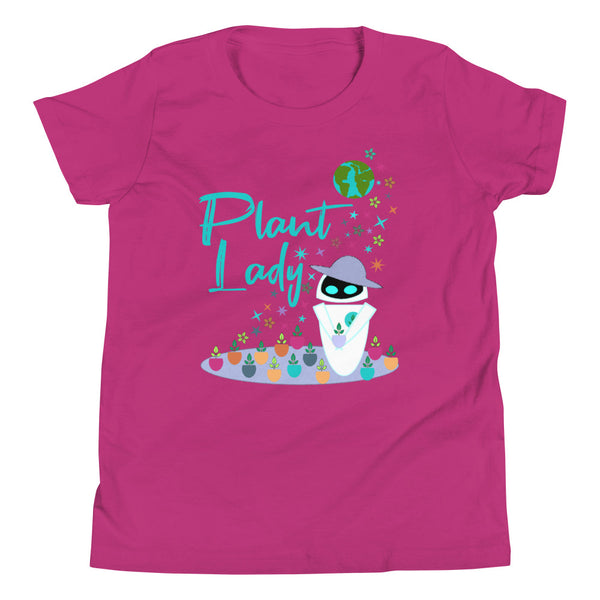 Plant Lady Kids T-shirt EVE Disney Wall-E Inspired Short-Sleeve Unisex Short Sleeve Kids T-Shirt