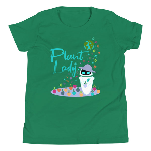 Plant Lady Kids T-shirt EVE Disney Wall-E Inspired Short-Sleeve Unisex Short Sleeve Kids T-Shirt