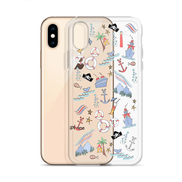 Disney Cruise Line iPhone Case Sail Away with Me Disney Cruise Sketch Disney iPhone Case