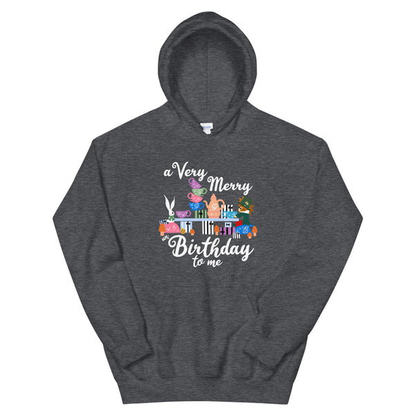 Disney Birthday Hoodie Sweatshirt Alice in Wonderland A Very Merry un Birthday To Me Hoodie Sweatshirt