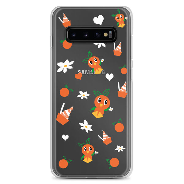 Orange Bird Samsung Phone Case Citrus Swirl Disney World Disneyland Samsung Phone Case