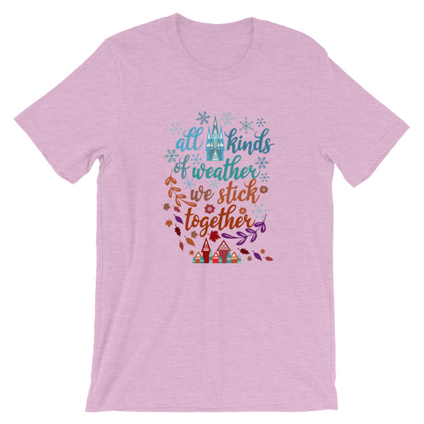 Disney Frozen Christmas T-Shirt Anna and Elsa Disney Sisters Disney Shirt White Christmas T-Shirt