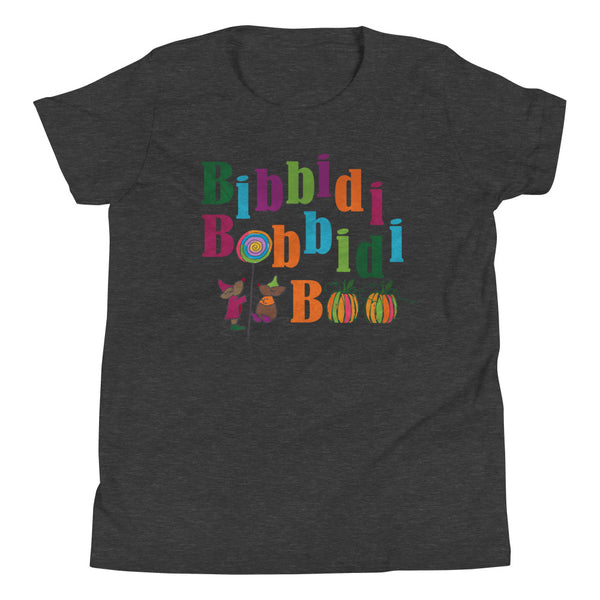 Disney Halloween Cinderella Kids T-Shirt Bibbidi Bobbidi Boo Jaq and Gus