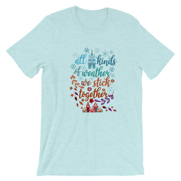 Disney Frozen Christmas T-Shirt Anna and Elsa Disney Sisters Disney Shirt White Christmas T-Shirt
