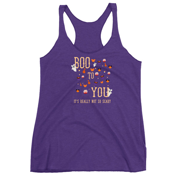 Mickey's Not So Scary Halloween Party Disney Tank top Boo To You Parade Disney Halloween Shirt Disney Tank Top