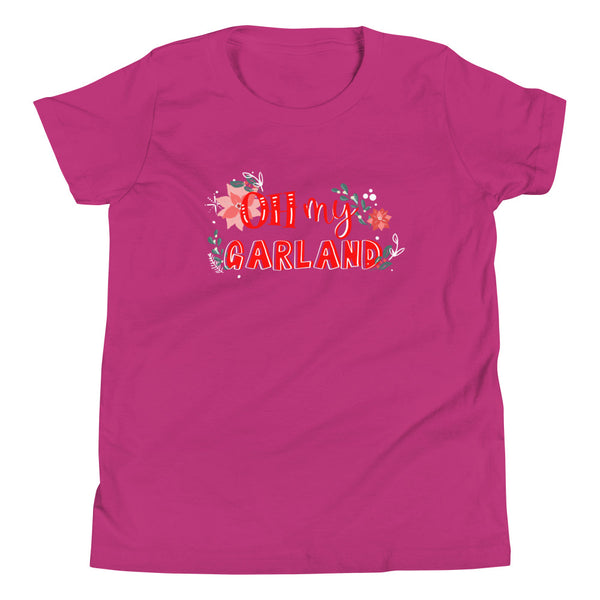 Noelle T-Shirt Disney Christmas Disney Plus Oh My Garland T-Shirt Youth Short Sleeve T-Shirt