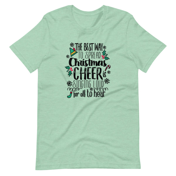 Elf Christmas T-shirt Buddy the Elf Christmas Shirt for Him Unisex T-Shirt