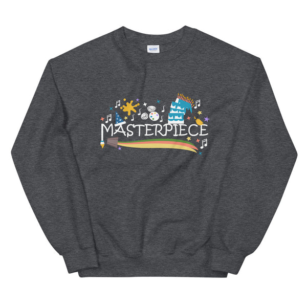 Disney Art Sweatshirt Mickey Masterpiece Festival of the Arts Unisex Sweatshirt