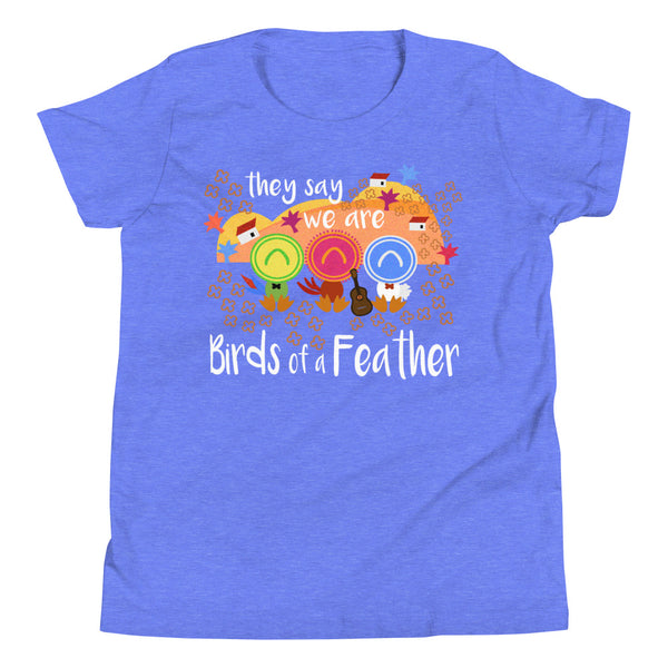 Three Caballeros Kids T-shirt, Disney Birds of a Feather Disney Kids T-shirt