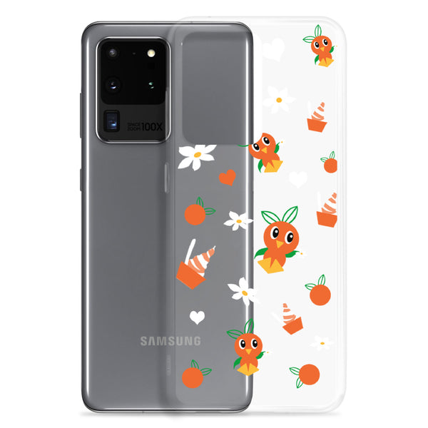 Orange Bird Samsung Phone Case Citrus Swirl Disney World Disneyland Samsung Phone Case