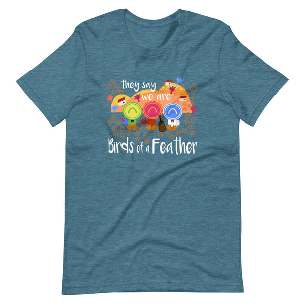 Three Caballeros T-shirt, Disney Birds of a Feather Unisex Tee