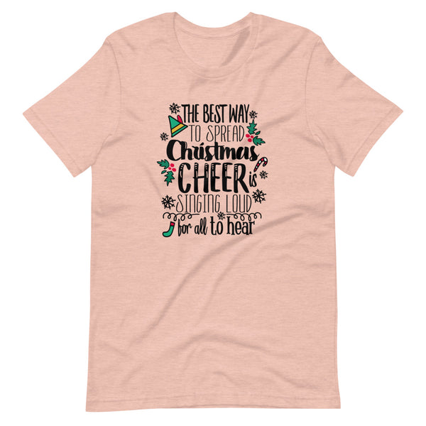 Elf Christmas T-shirt Buddy the Elf Christmas Shirt for Him Unisex T-Shirt