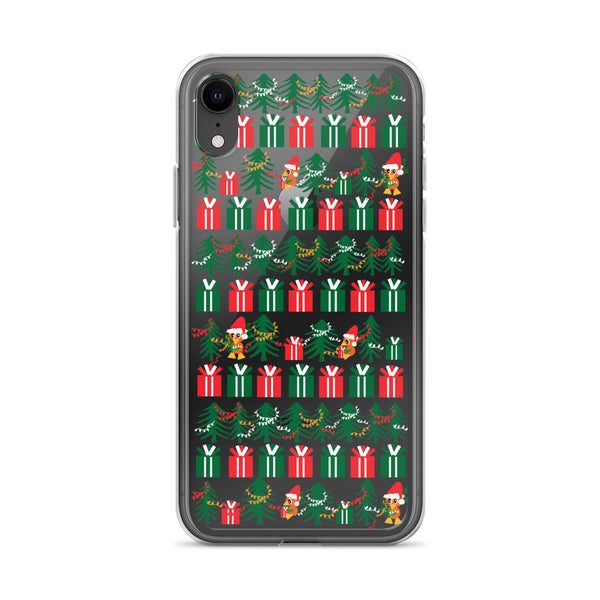 Orange Bird Christmas iPhone Case Sunshine Tree Terrace Disney iPhone Case