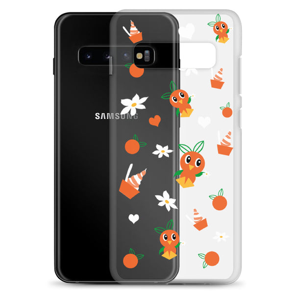 Orange Bird Samsung Phone Case Citrus Swirl Disney World Disneyland Samsung Phone Case