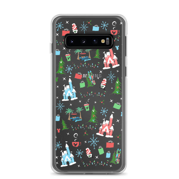 Disney Christmas Samsung Phone Oh What Fun at Disney for the Holidays Disney Samsung Case