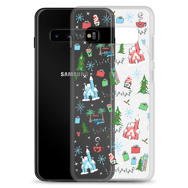Disney Christmas Samsung Phone Oh What Fun at Disney for the Holidays Disney Samsung Case