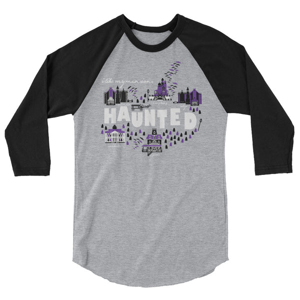 Haunted Mansions Raglan I Like My Mansions Haunted Disney Raglan