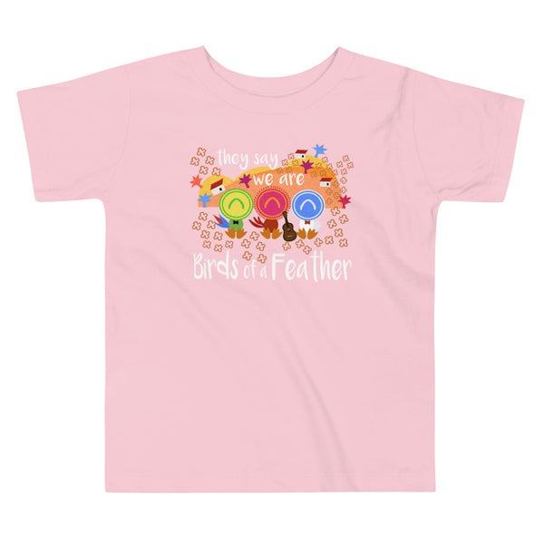 Three Caballeros Toddler T-shirt, Disney Birds of a Feather Toddler T-shirt